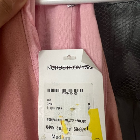 NWT The Fashion Poet Ruffle Mock Neck Dress - Picture 5 of 7